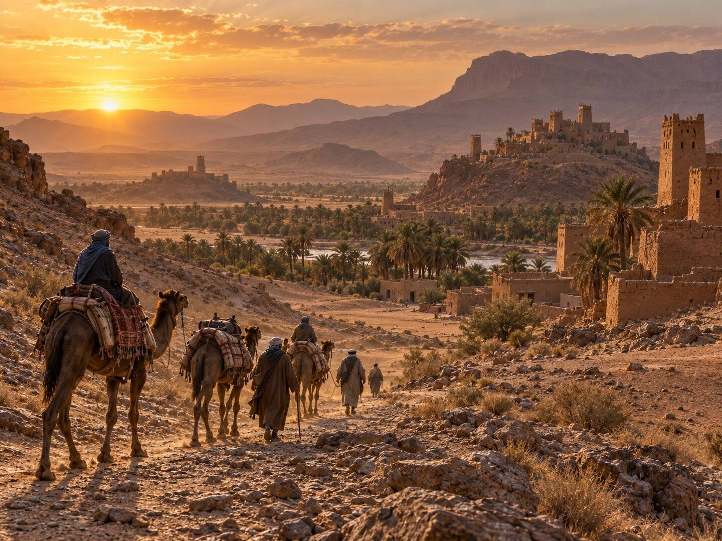 Caravan Corridors & Desert Outposts